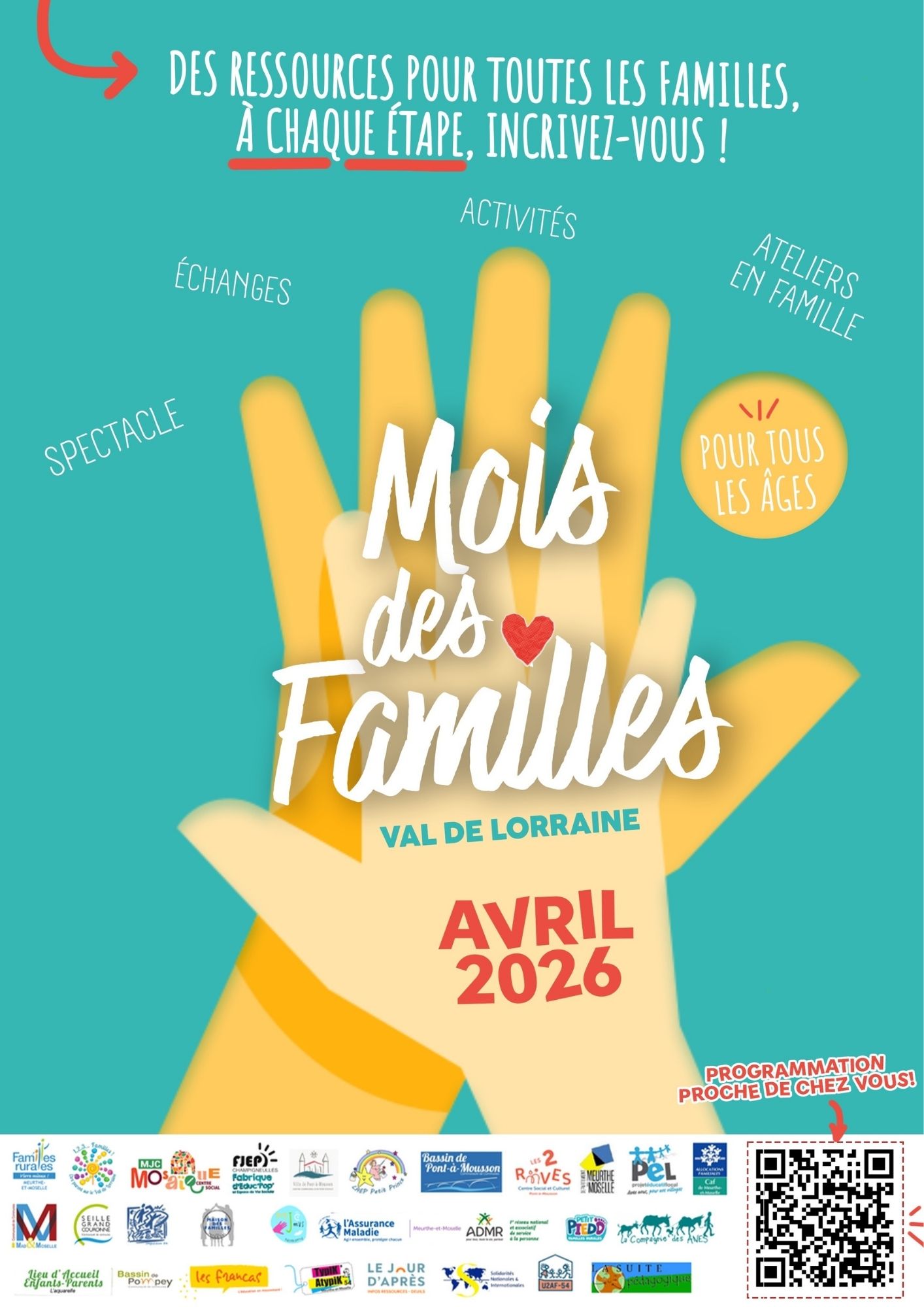 Mois des Familles : un programme d’animations en avril sur le ...